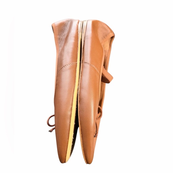 Quince Italian Leather Mary-Jane
Ballet Flat Cognac Shoes 10 - Picture 4 of 10